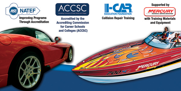 Automotive Training Center student